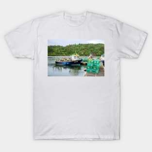 Fishing Boat in Plockton, Scotland T-Shirt